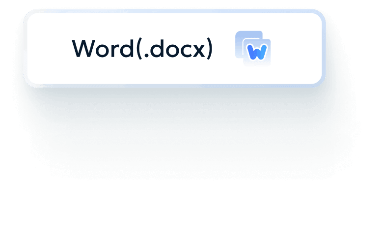Convert PDF to Word document