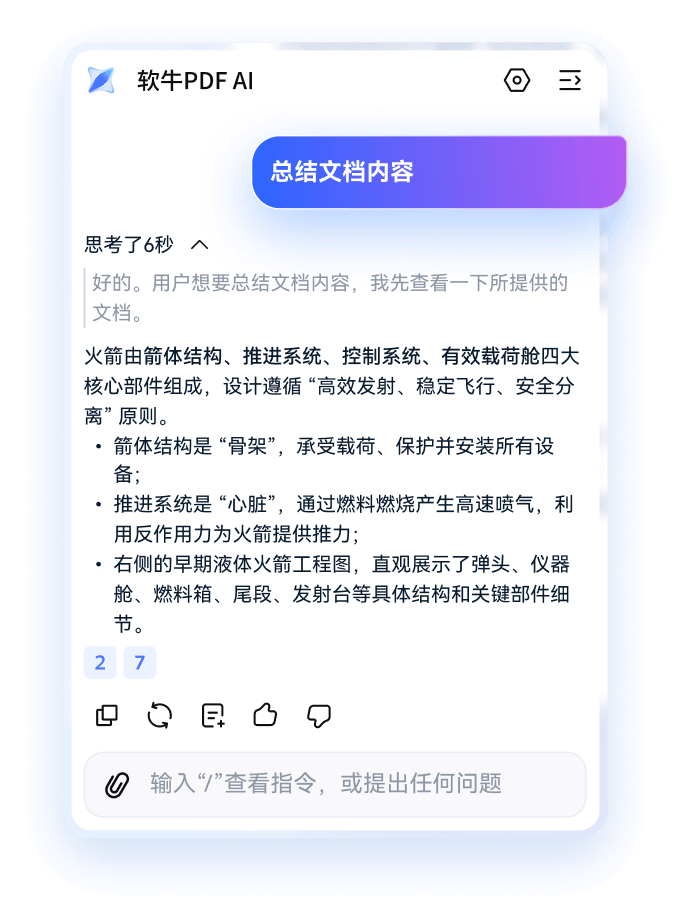 软牛PDF AI 总结